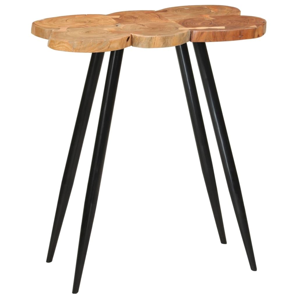 vidaXL Baumstamm-Bartisch 90x54x105 cm Akazie Massivholz