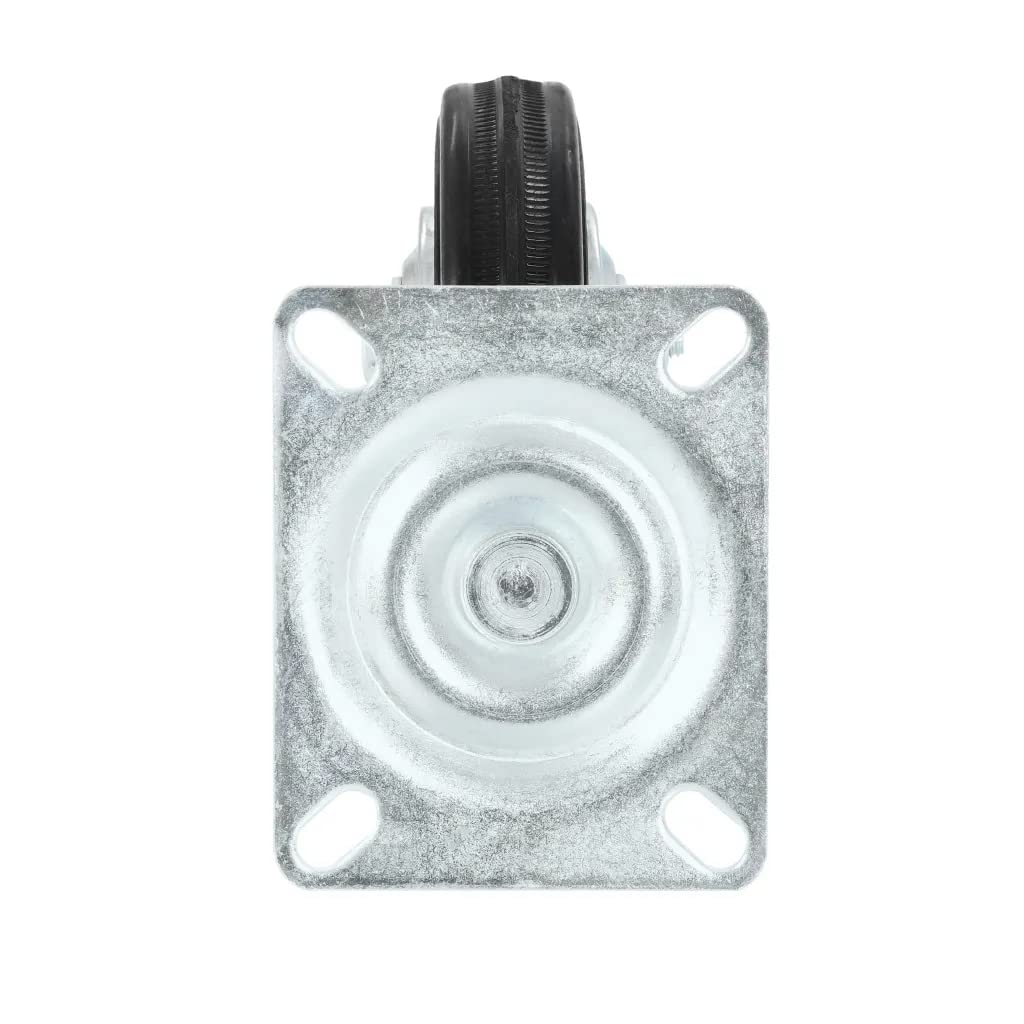 vidaXL 32x Lenkrollen 100mm Transportrollen Gummi