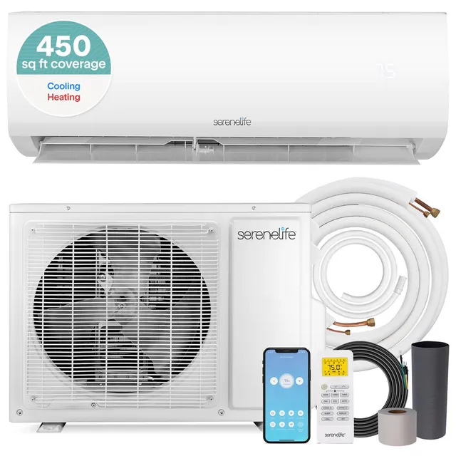 Serenelife Portable AC 9000 BTU Split-Klimaanlage mit WiFi Heizen