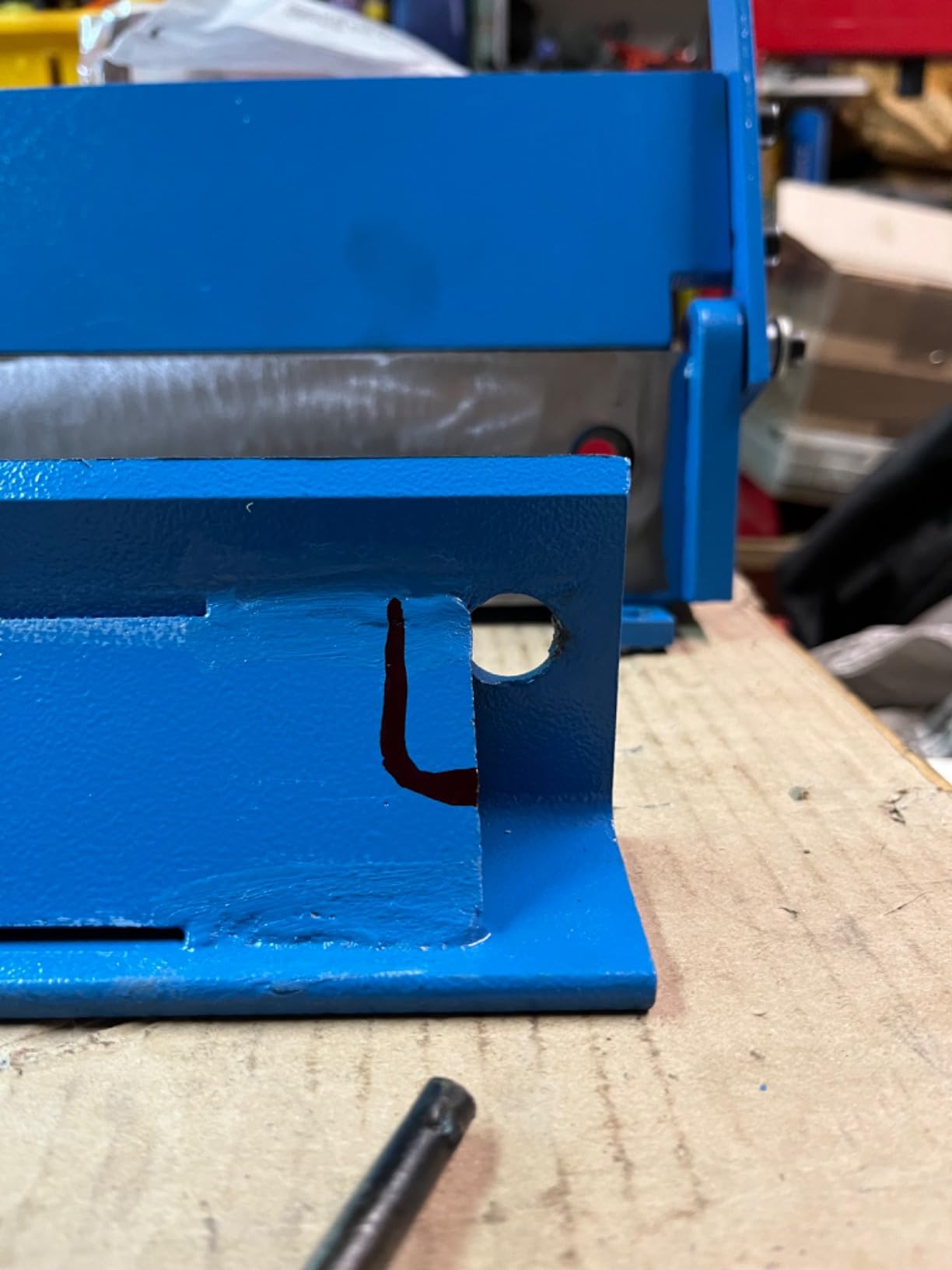 vidaXL Abkantbank 630mm Kantbank Biegemaschine 120°