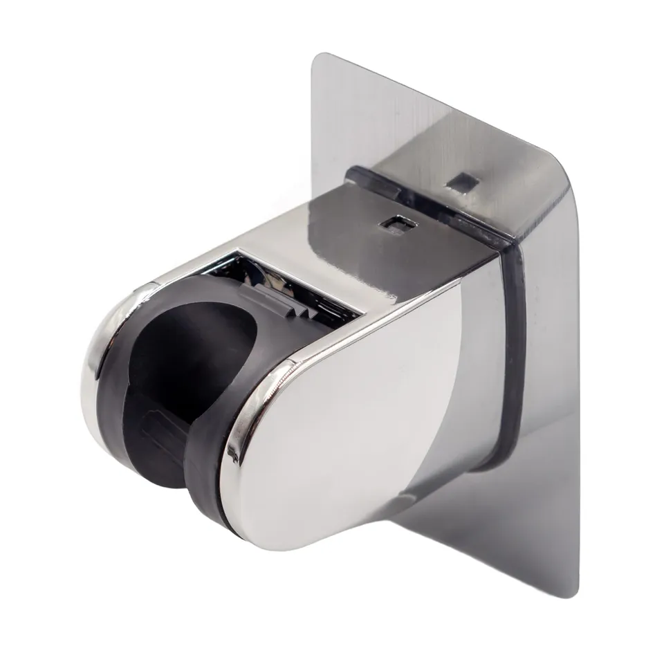 Intirilife Handbrause Halterung Chrom ohne Bohren verstellbar