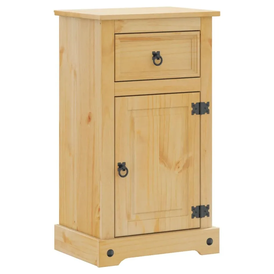 vidaXL Corona Badschrank Kiefer 45x33x80 cm Massivholz