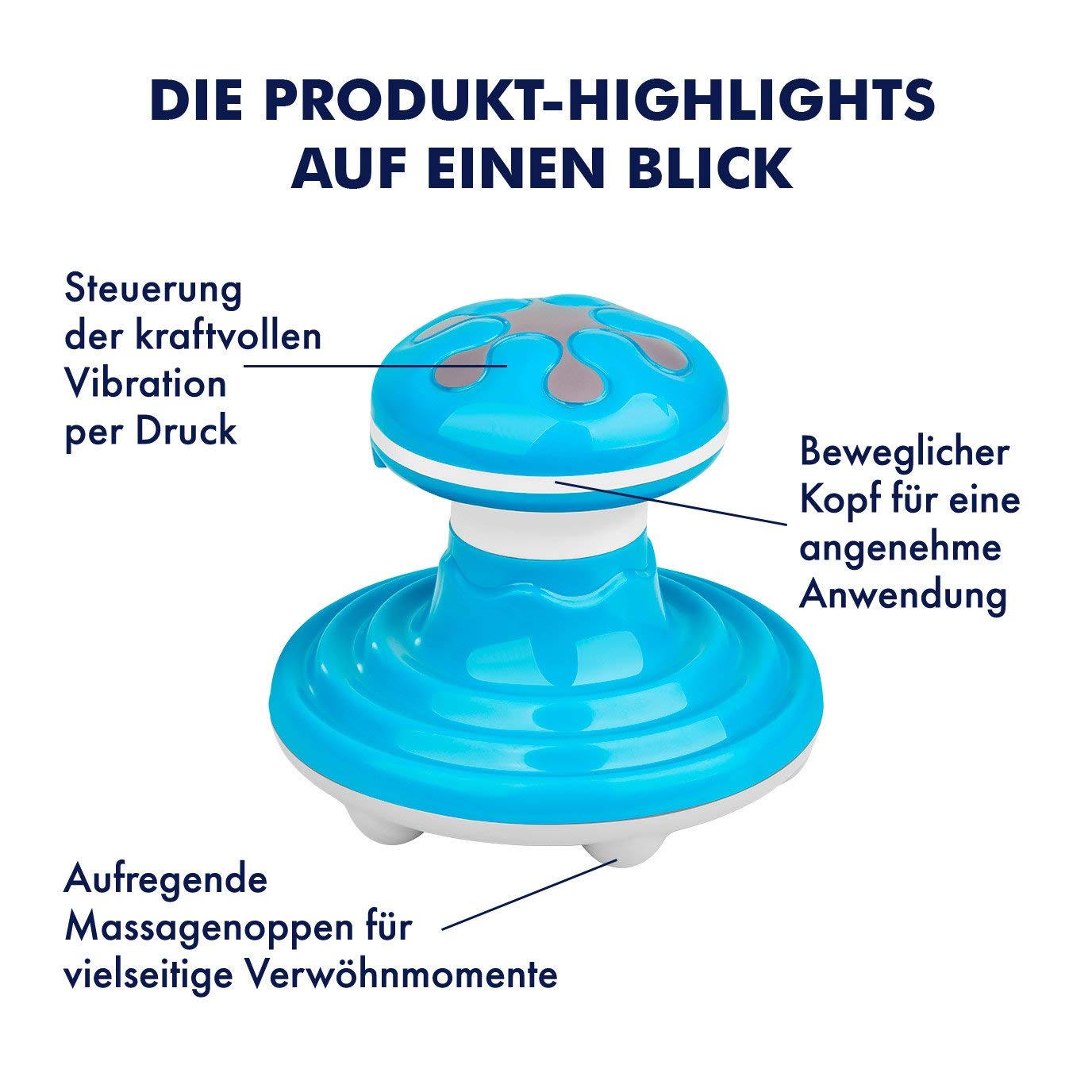 EIS Massagezubehör Massagegerät Silikon wasserdicht
