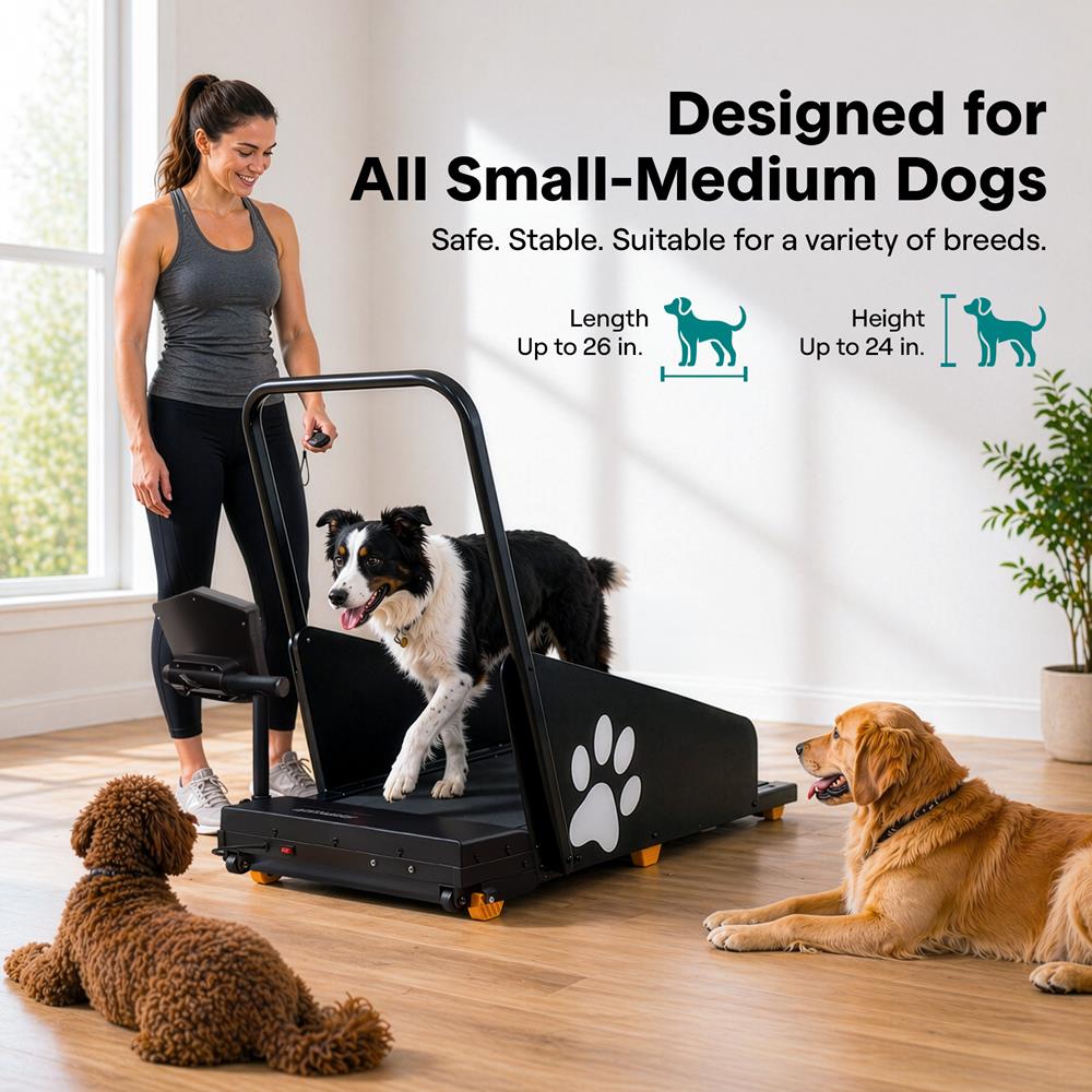 Serenelife Pet Care Hundelaufband klappbar 2,5 PS mit Display