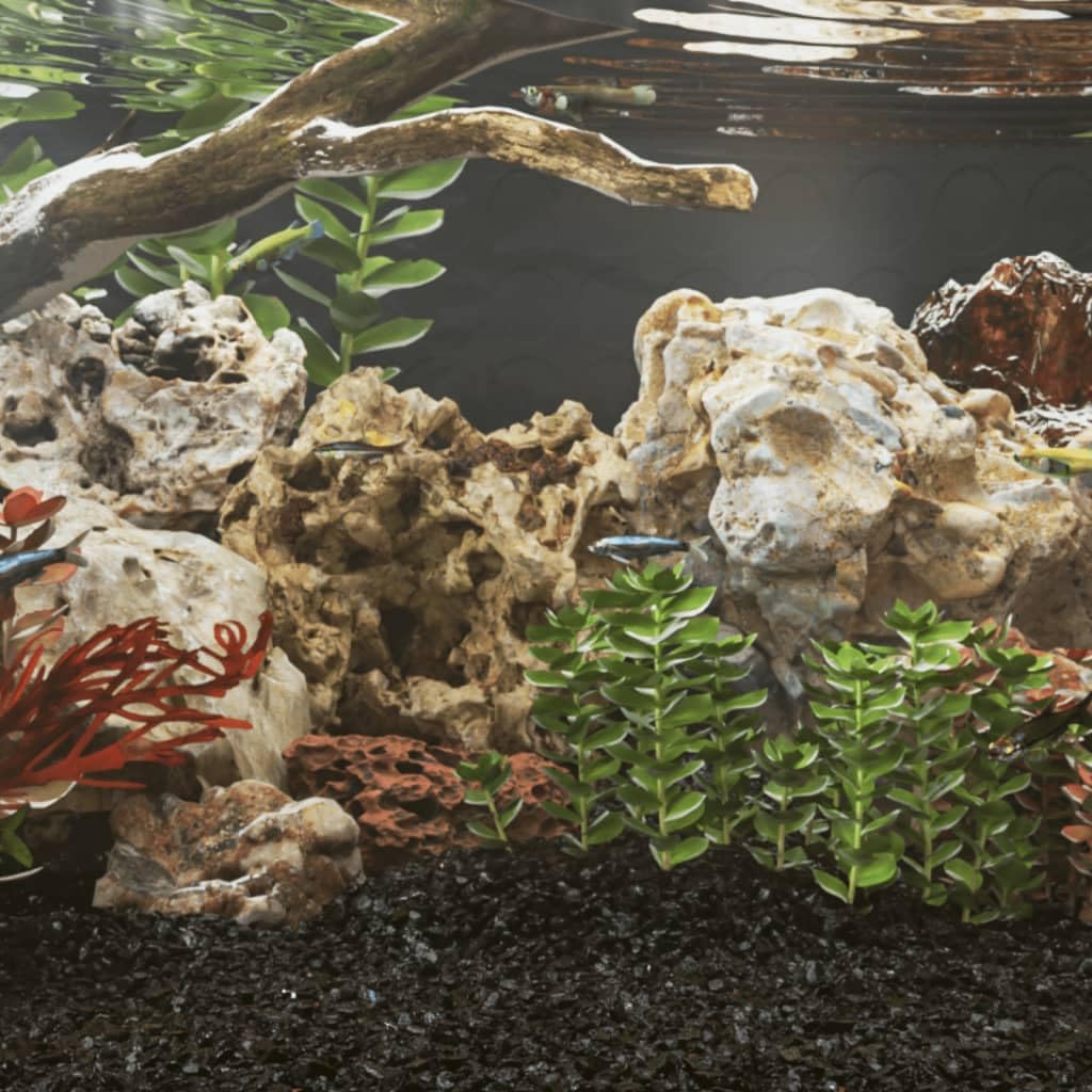 vidaXL Drachensteine 5-30 cm Aquariumsteine Braun 25 kg