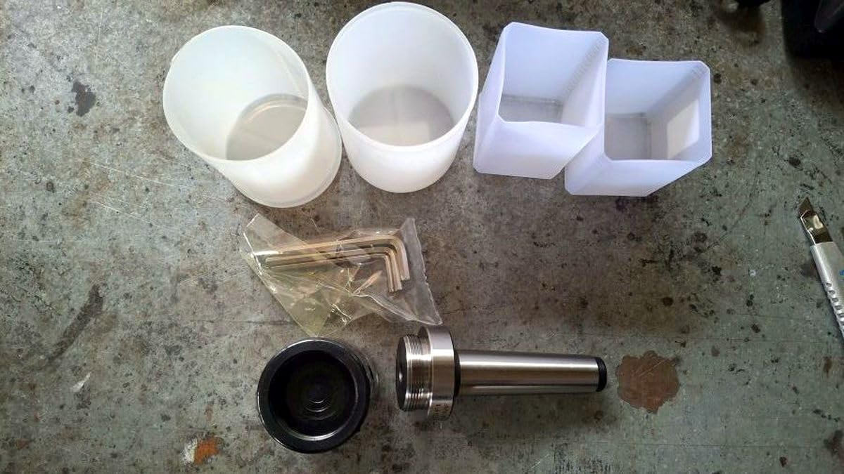 vidaXL Heimwerker Bohrkopf MT3 50mm Ausdrehkopf Stahl
