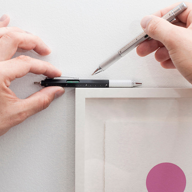 Kikkerland 4-in-1 Pen Tool Multifunktionsstift Level