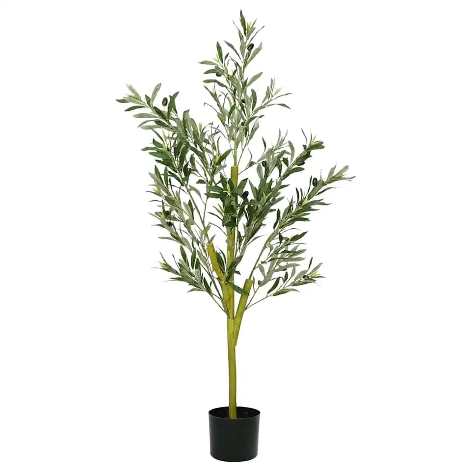 vidaXL Olivenbaum Künstlich 120 cm Kunstpflanze 450 Blätter Grün