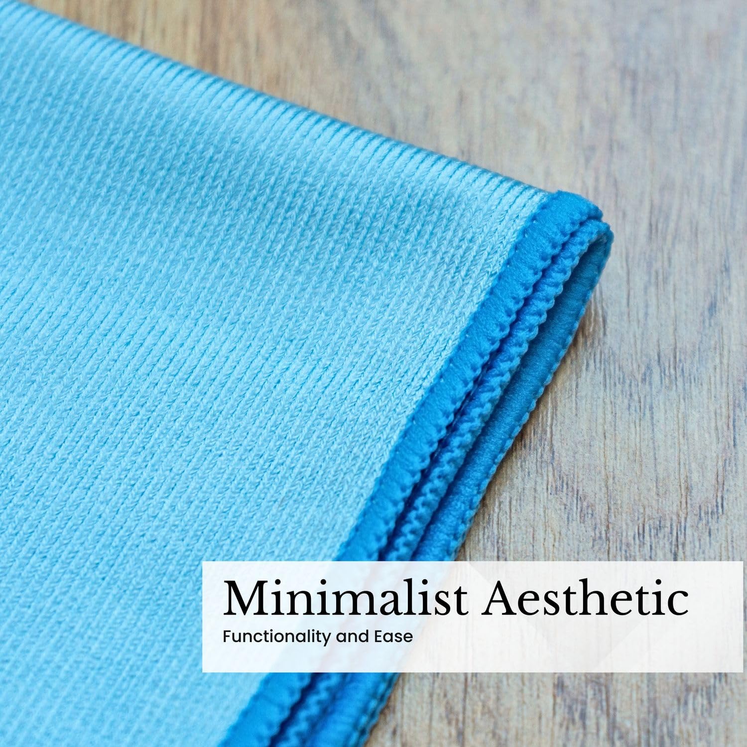 Intirilife Mikrofasertuch Blau 32x32 cm 24er saugstark fusselfrei