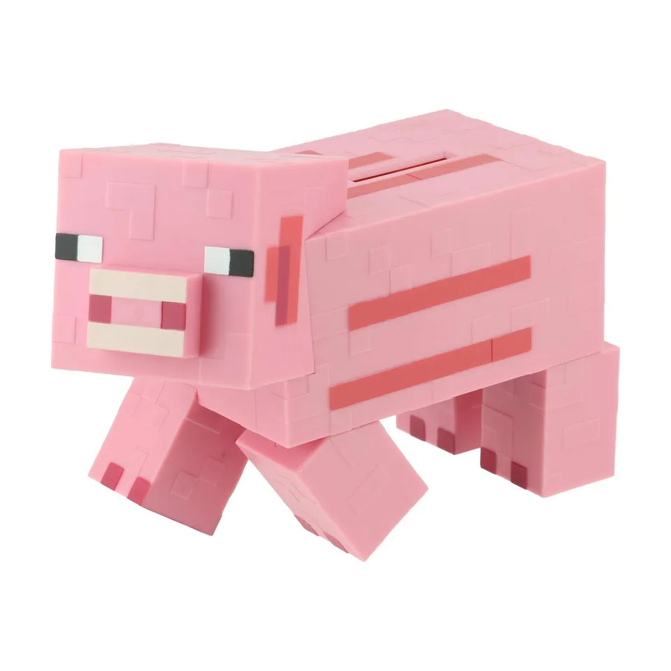 Paladone Homeware Minecraft Sparschwein Schwein rosa 19 cm