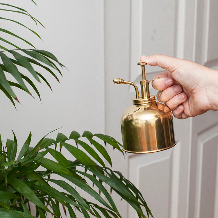 Kikkerland Tools & Wellness Brass Plant Mister Messing 300 ml