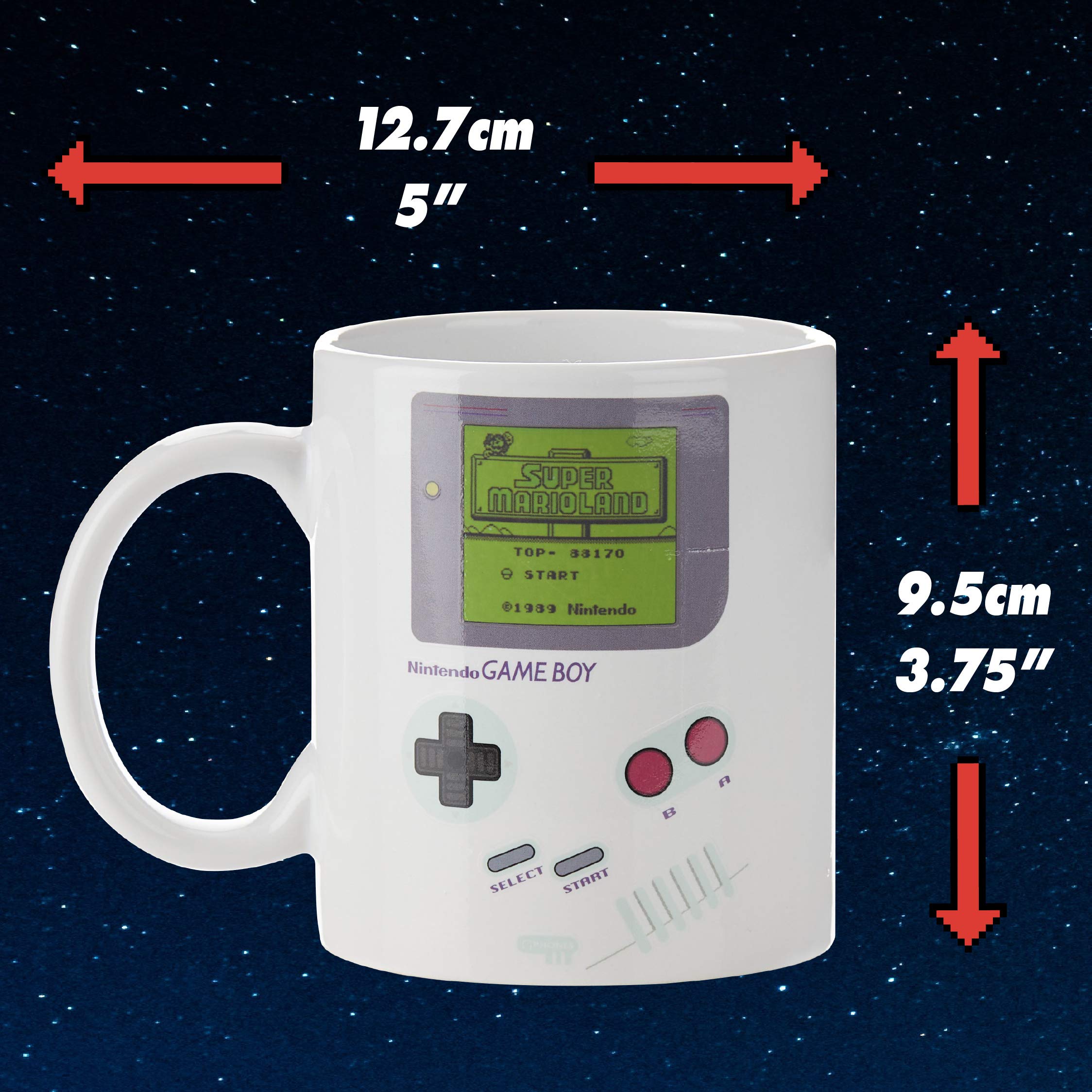 Paladone Gameboy Thermoeffekt Tasse 290 ml Farbwechsel
