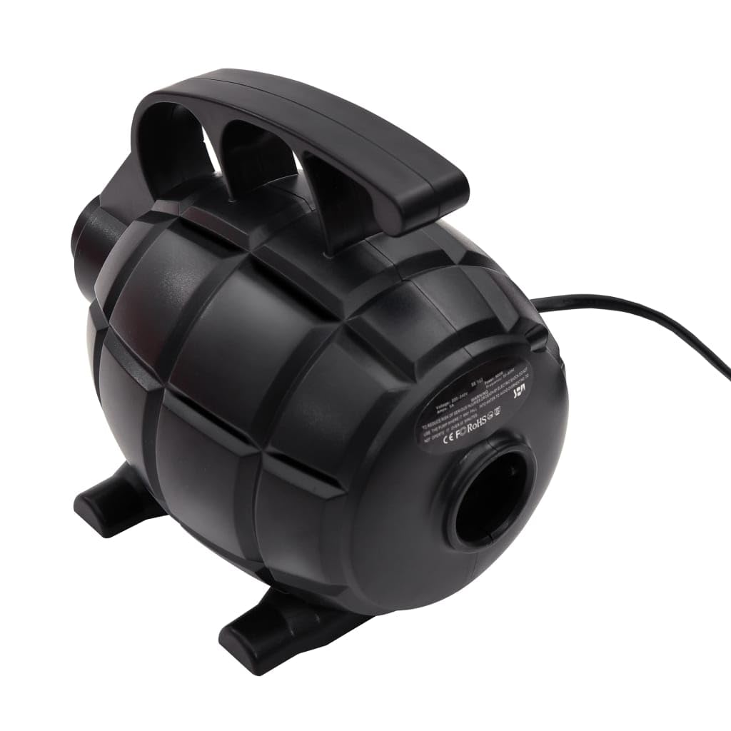 vidaXL Luftpumpe Elektrisch SUP Schwarz ABS 220-240V