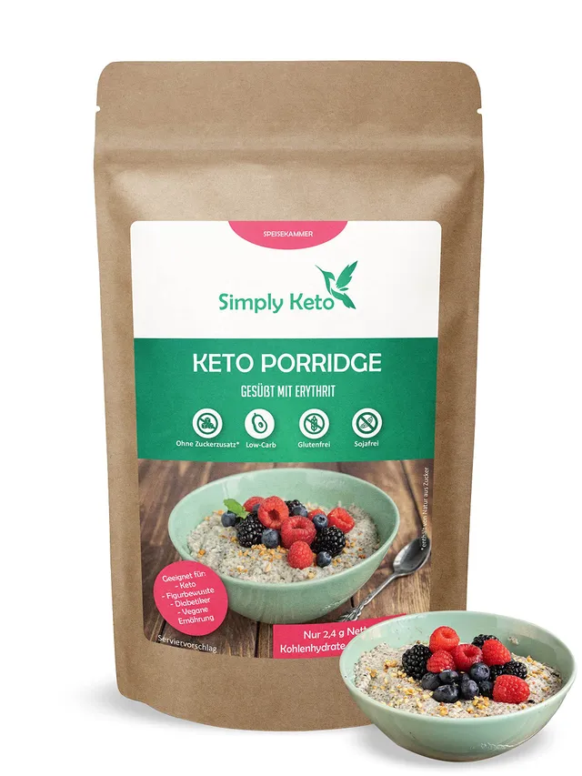 Keto Simply Keto Porridge zuckerfrei 980 g Low Carb