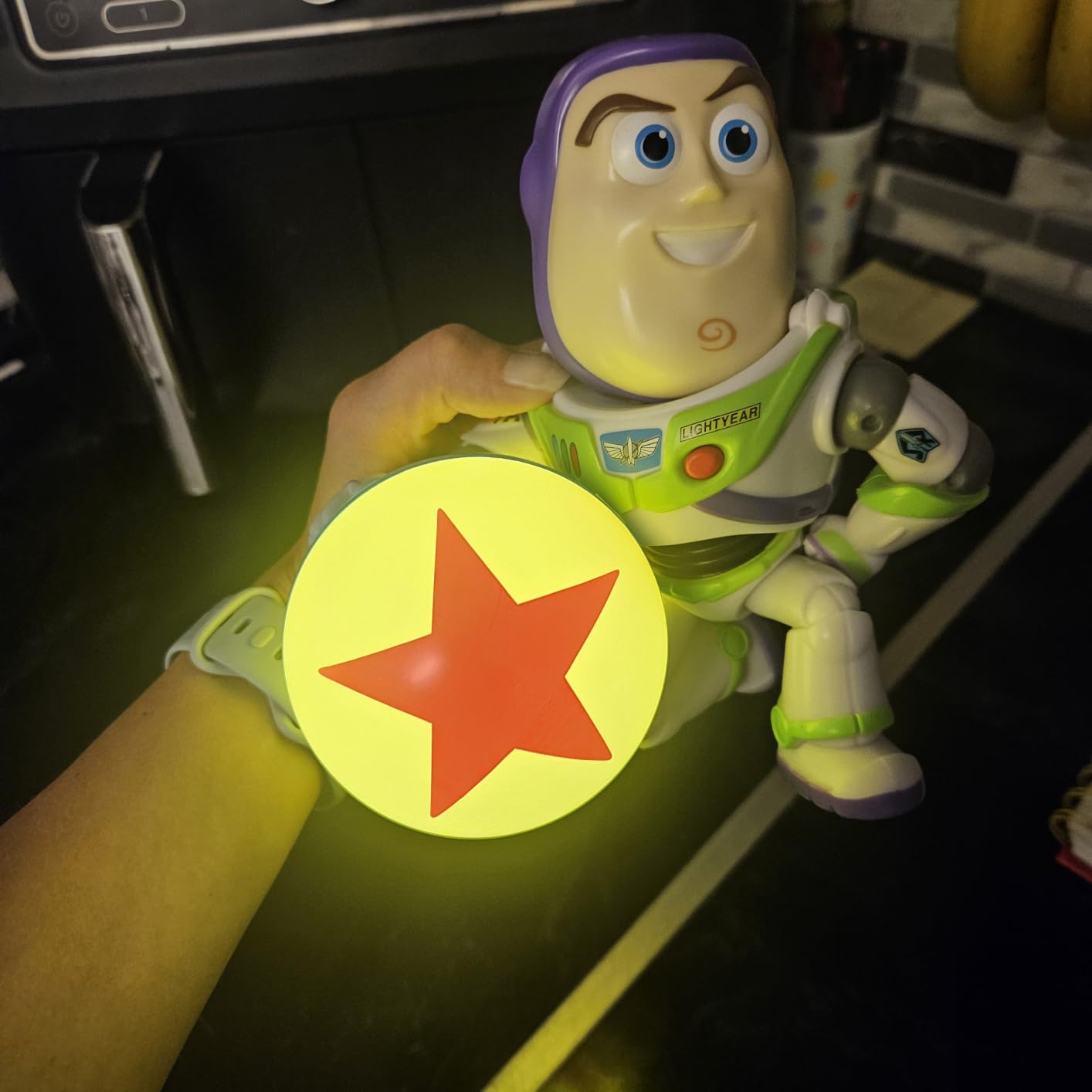Paladone GloBuddies Buzz Lightyear Nachtlicht 16 cm sanftes Licht