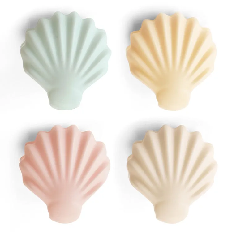 Kikkerland Seashell Bag Clips Beutelklammern Muschel 4 Stück