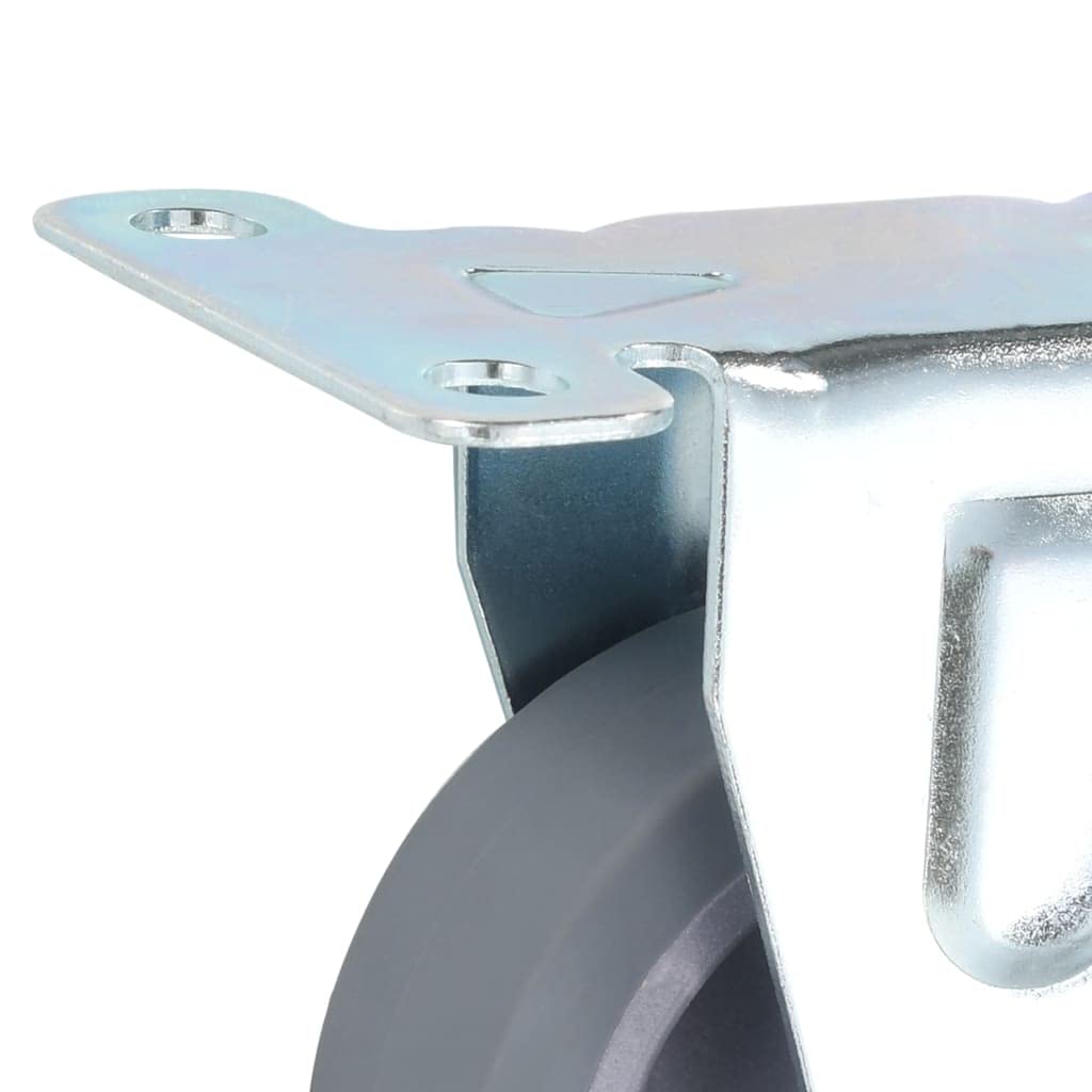 vidaXL Bockrollen 75 mm Transportrollen 16 Stück Schwerlast