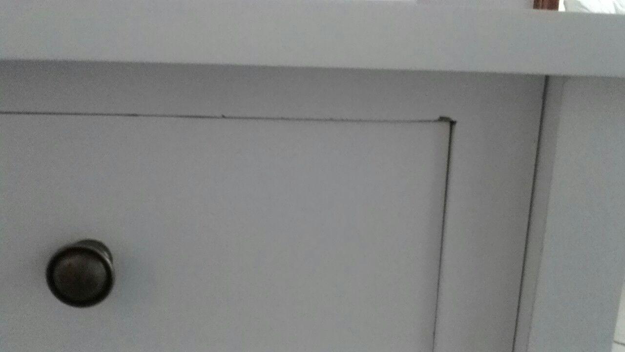 vidaXL Möbel Frisiertisch Konsolentisch Weiß 2 Schubladen