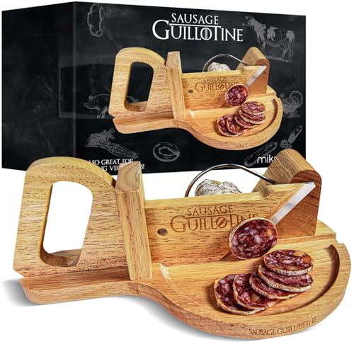Mikamax Bar & Kitchen Wurstschneider Guillotine Holz
