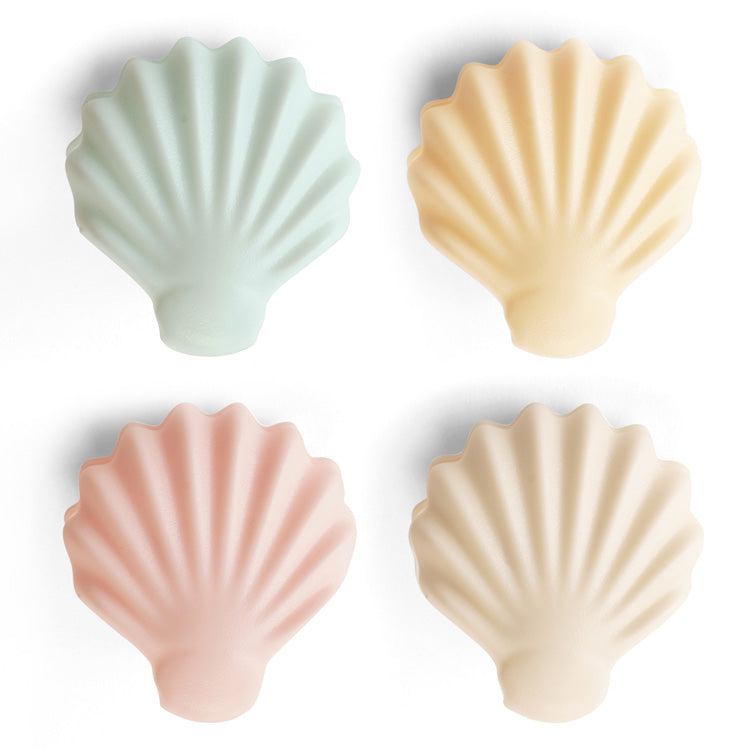 Kikkerland Seashell Bag Clips Beutelklammern Muschel 4 Stück