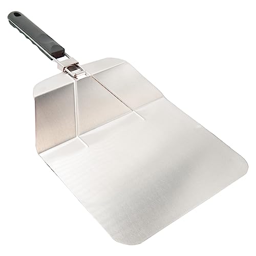 Intirilife Pizzaschieber Edelstahl 53,5 cm Faltbar Pizzaheber Klappgriff