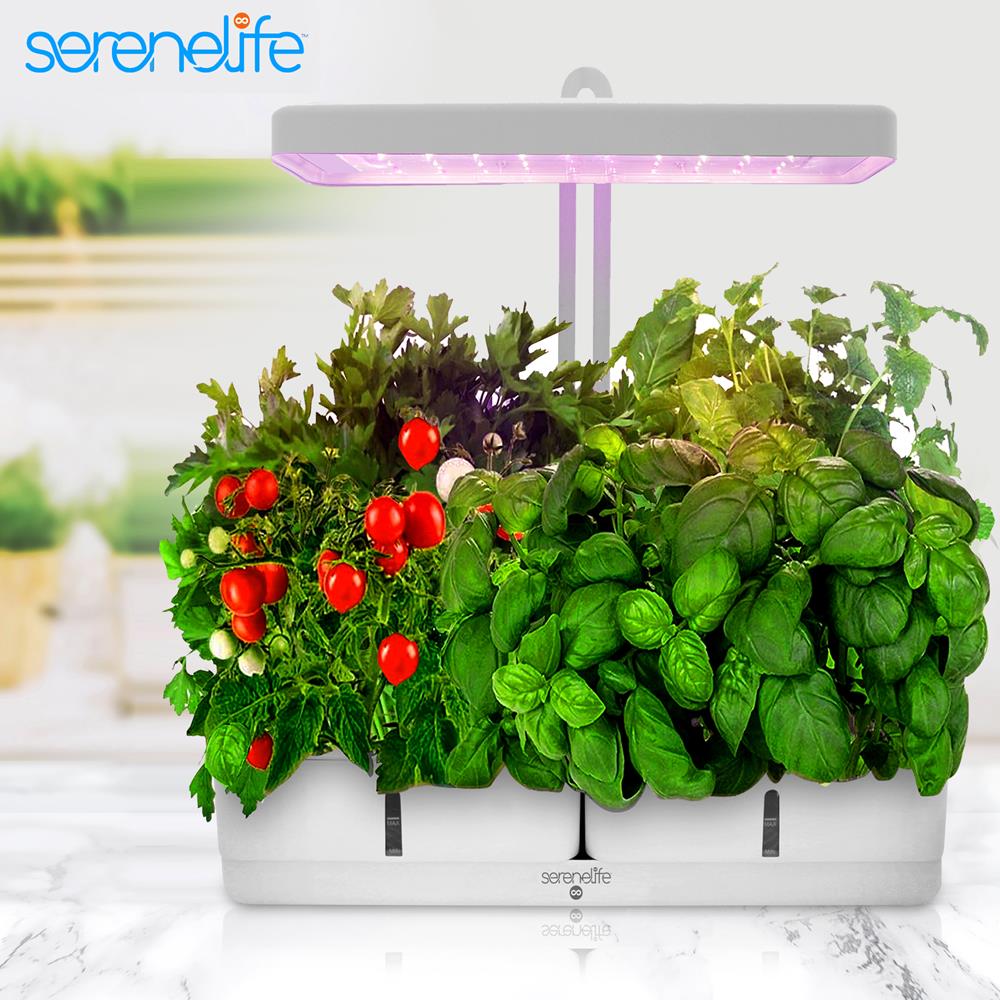 Serenelife Indoor Garden SLGLF120 Indoor-Garten LED Hydroponik 8er