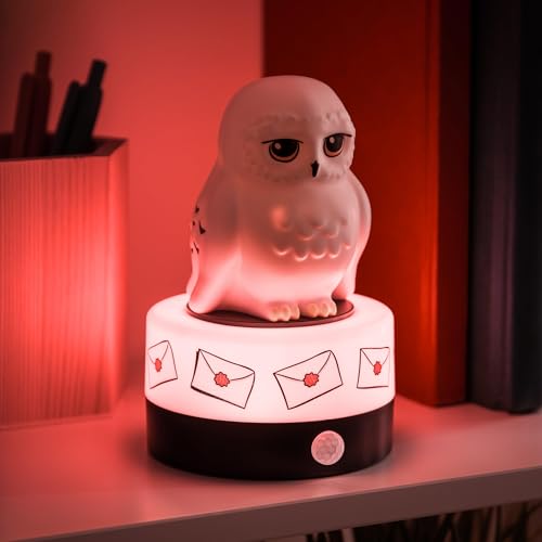 Paladone Hedwig Raumwächter Nachtlicht mit Bewegungsmelder 13 cm