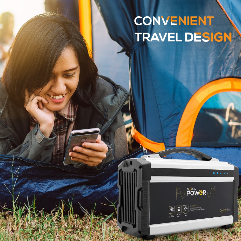 Serenelife Camping Outdoor Powerstation 60000mAh 222Wh