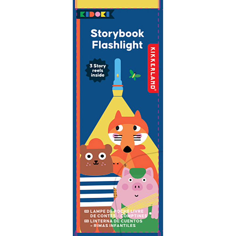Kikkerland Kidoki Storybook Flashlight Taschenlampe 3 Scheiben