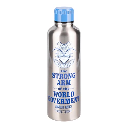 Paladone One Piece Marines Trinkflasche 500 ml Edelstahl