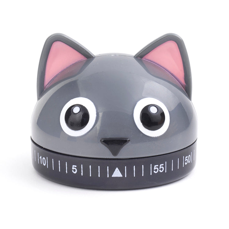 Kikkerland Kitchen Timer Katze mechanisch 60 Min