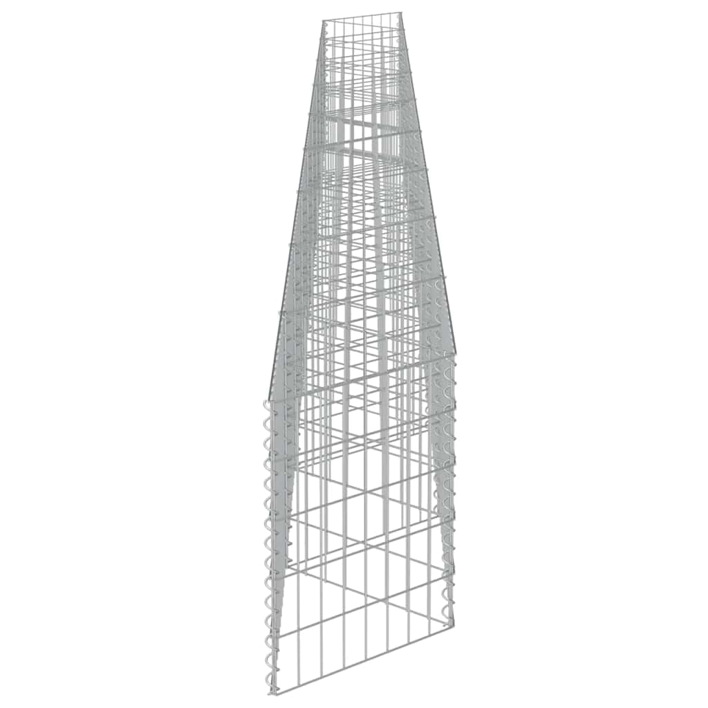 vidaXL Heim & Garten Gabione Pflanzkasten 630x30x50 cm verzinkt