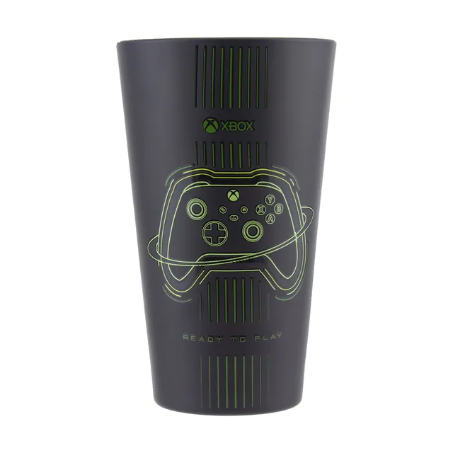 Paladone Xbox Trinkglas 400 ml Tumbler mattschwarz