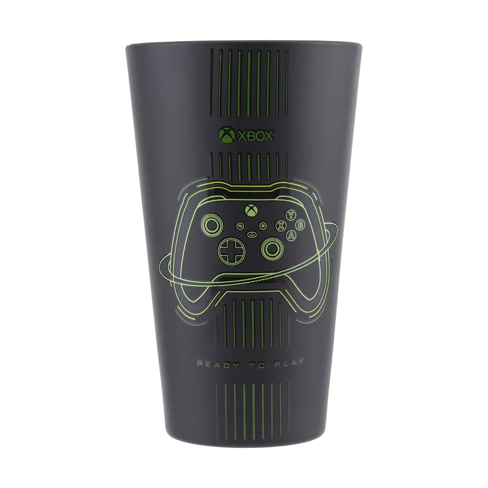 Paladone Xbox Trinkglas 400 ml Tumbler mattschwarz