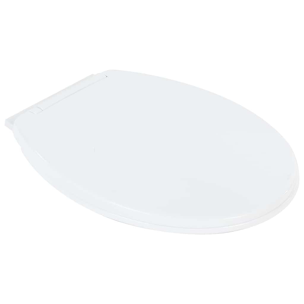 vidaXL WC Randlos Weiß Keramik 50,5x36,5x50 cm Soft-Close