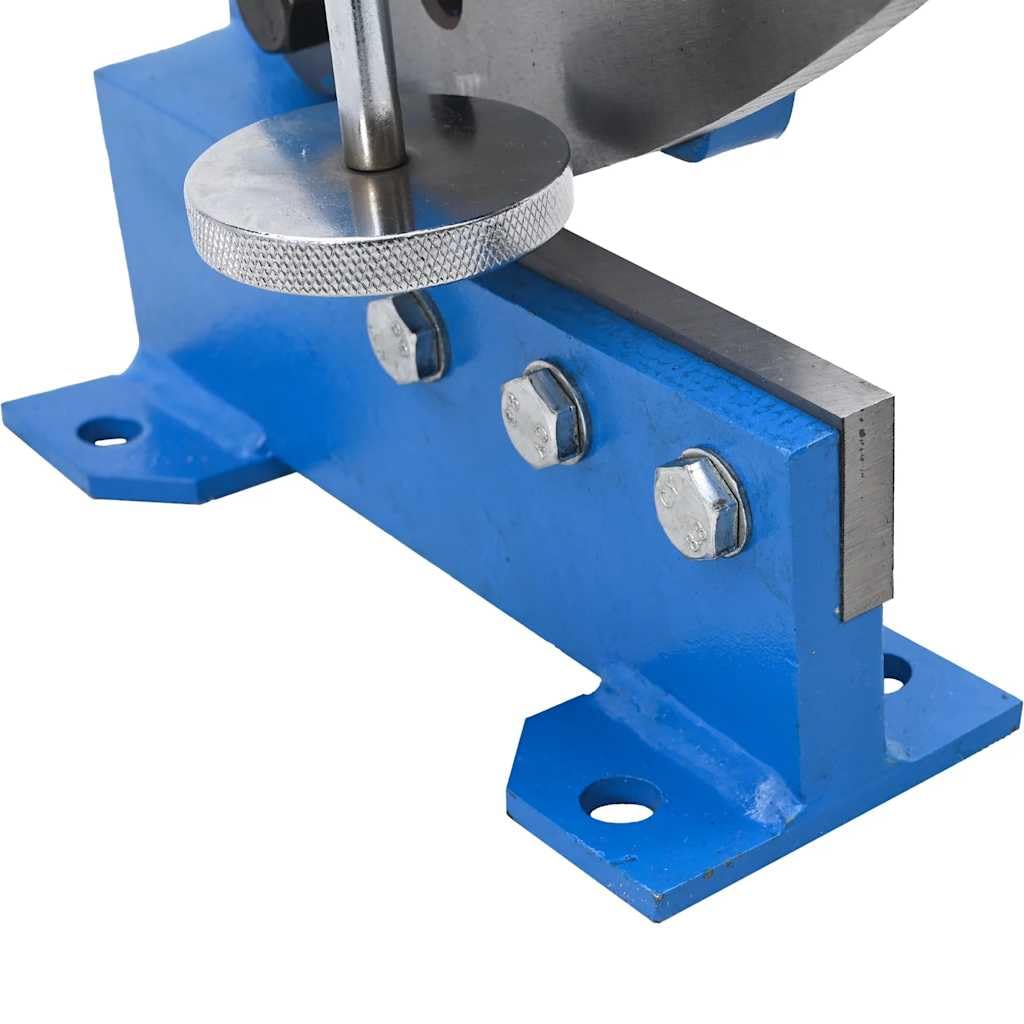 vidaXL Hebelschere 125 mm Blau Stahl für Blech und Stangen