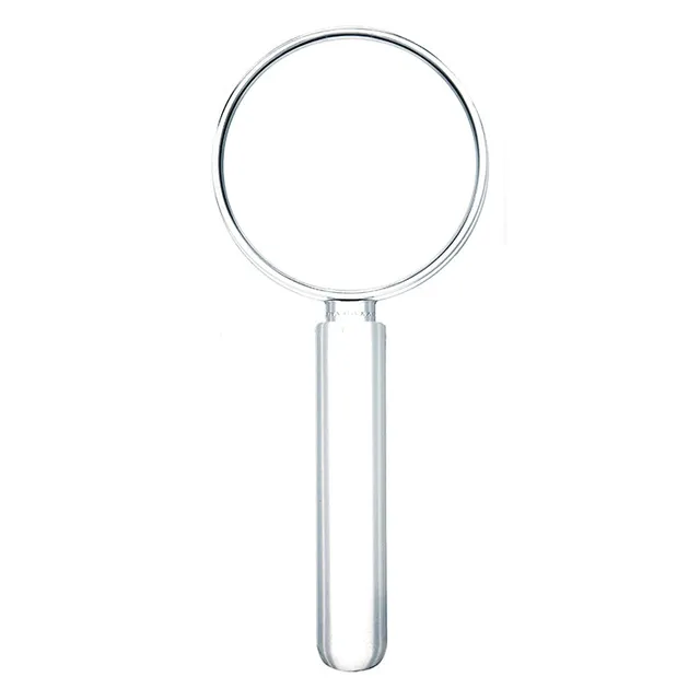 Kikkerland Tools 2-in-1 Magnifier Lupe 2x 3x Handlupe