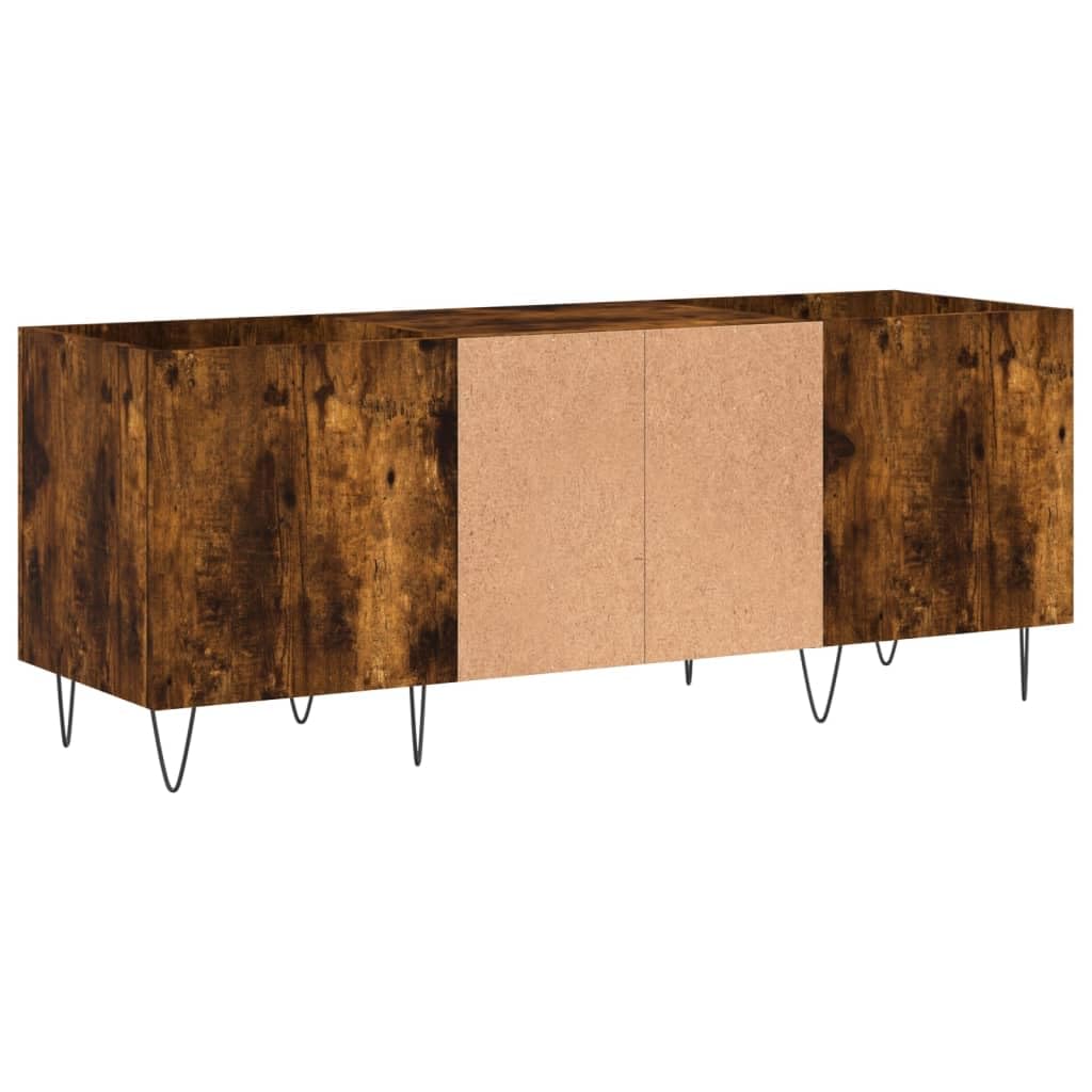 vidaXL Plattenschrank 121x38x48 cm Holz Räuchereiche LP