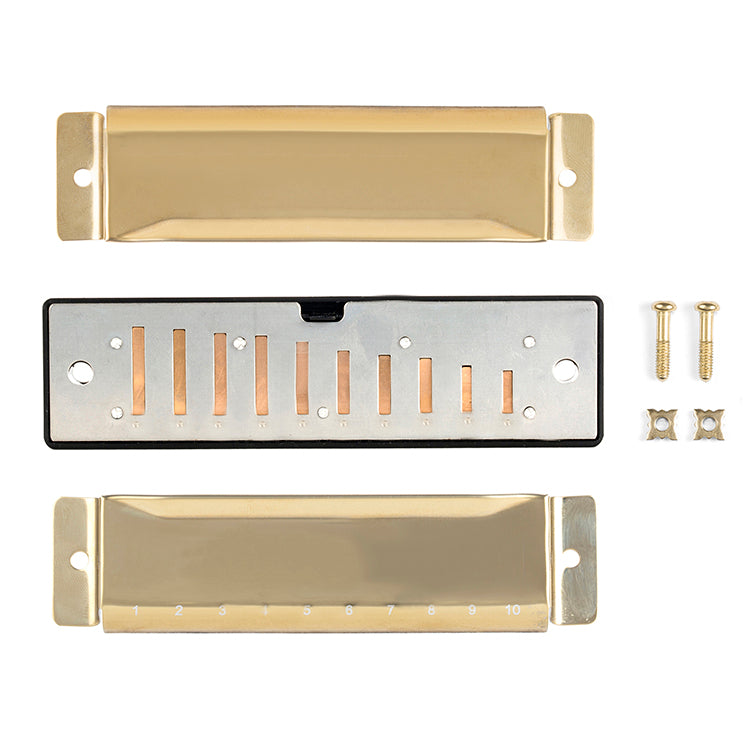 Kikkerland Crafters Make Your Own Harmonica Mundharmonika Bastelset