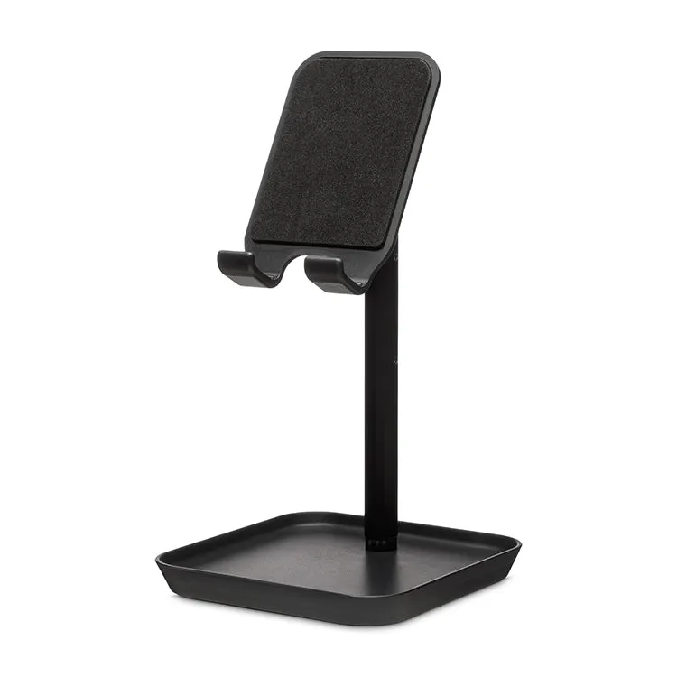 Kikkerland Phone Stand Handyständer Schwarz verstellbar
