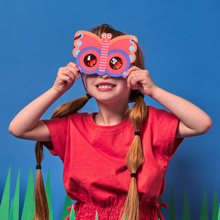 Kikkerland Kidoki Butterfly Lenses Kaleidoskop Brille Kinder