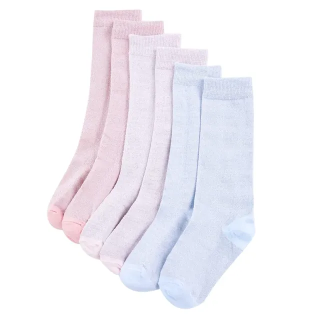 vidaXL Baby & Kleinkind Kindersocken 26-29 Baumwolle Schulsocken