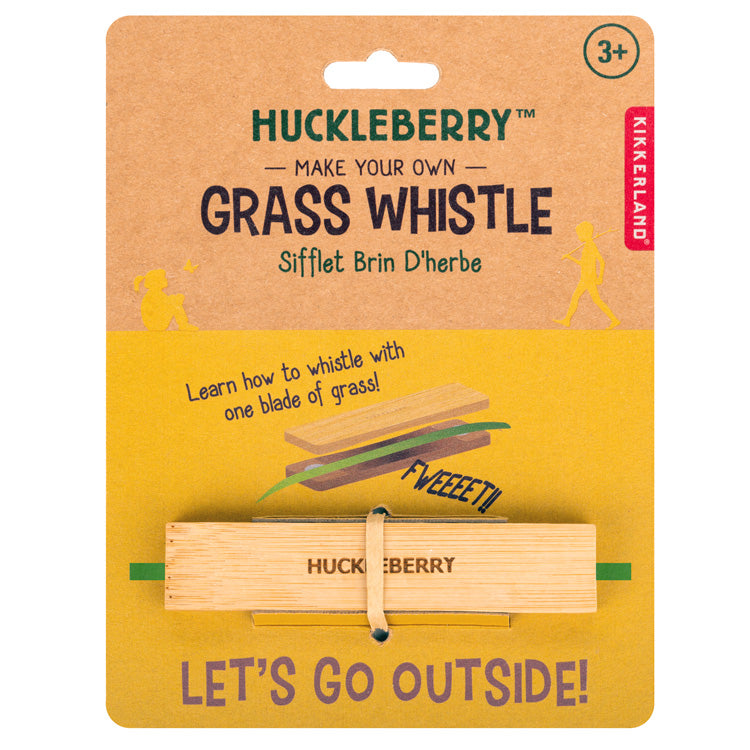 Kikkerland Huckleberry Grass Whistle Graspfeife Bambus