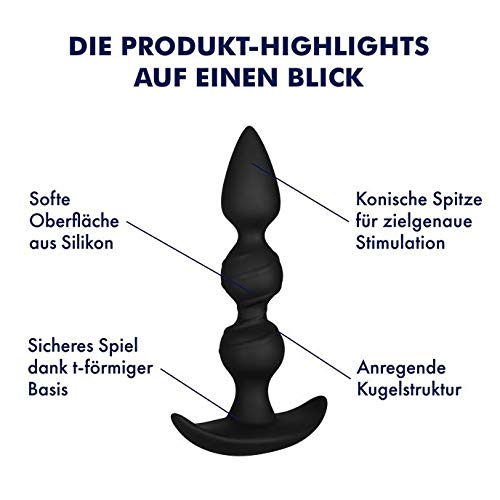 EIS Plugn Play Anal-Dildo Silikon 15 cm