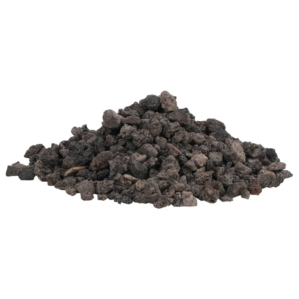 vidaXL Lavagranulat Lavastein rot 25 kg 5-8 mm Aquarium