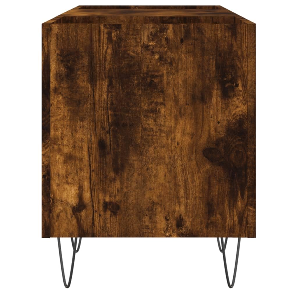 vidaXL Plattenschrank 121x38x48 cm Holz Räuchereiche LP