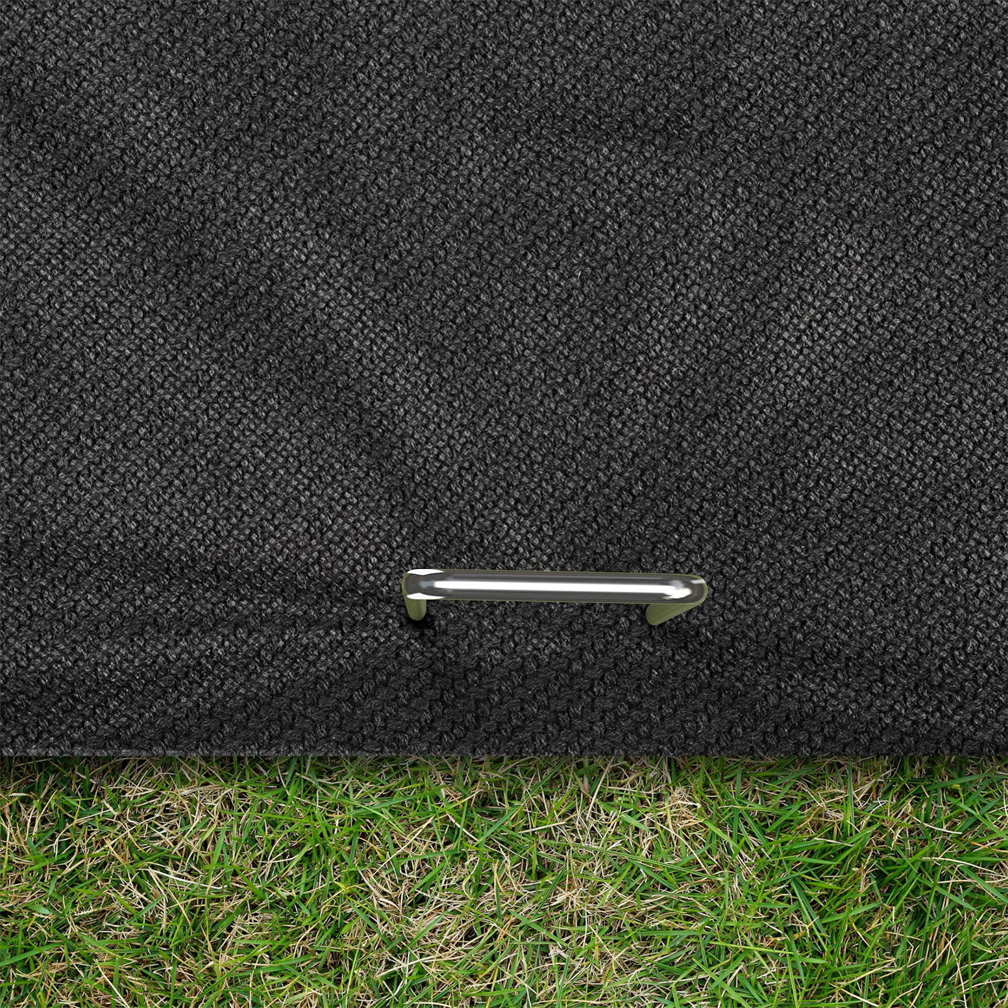 Intirilife Gartenvlies 50g 1x75m Unkrautvlies schwarz