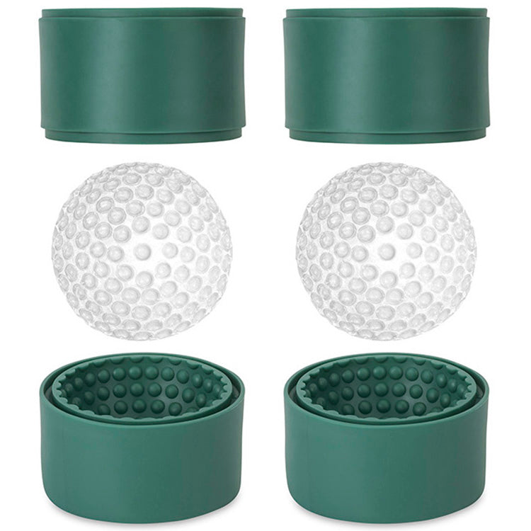 Kikkerland Kitchen Golf Ball Eiskugelform 2er-Set 5 cm