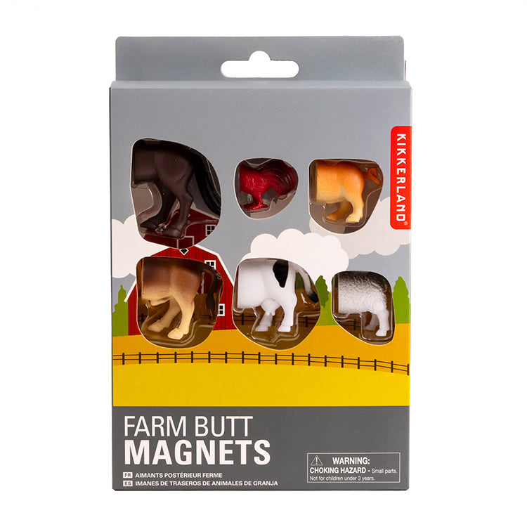 Kikkerland Home Farm Kühlschrankmagnete Tier-Set