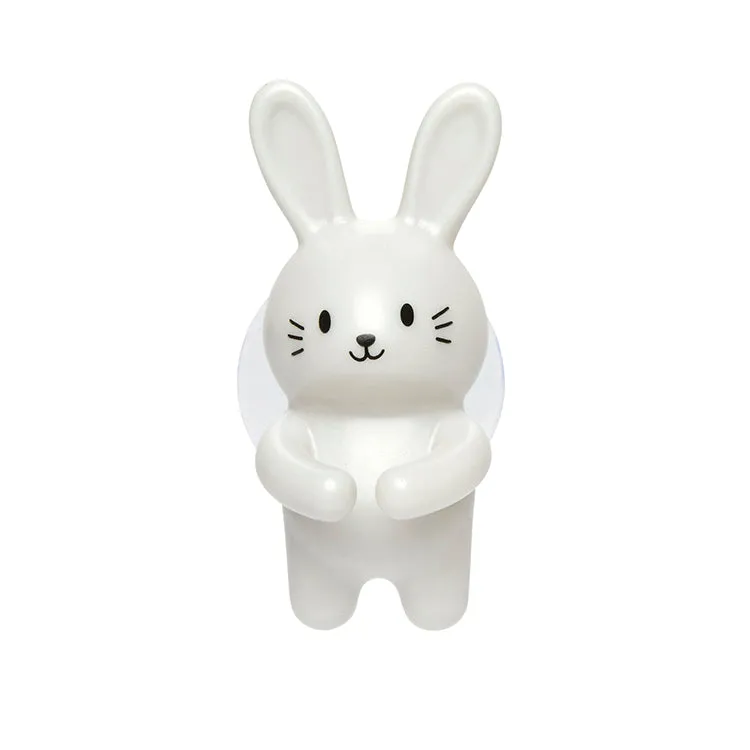 Kikkerland Rabbit Zahnbürstenhalter Hase Saugnapf